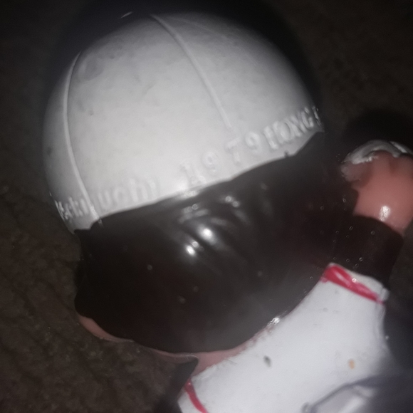 Munchichi Figurine Baseball Throwing Ball Vintage 1979 - Picture 11 of 13